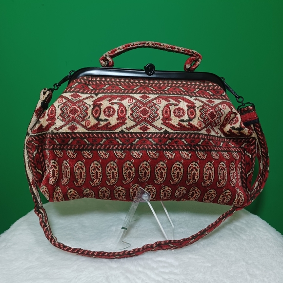 Vintage Classic hand-made British Carpet bag - Picture 1 of 6